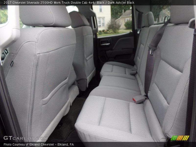 Black / Dark Ash/Jet Black 2017 Chevrolet Silverado 2500HD Work Truck Double Cab 4x4