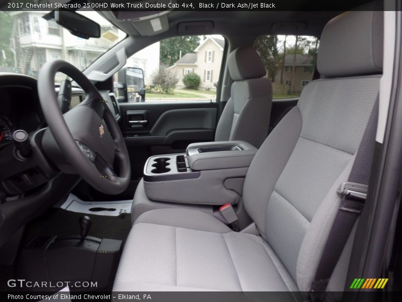 Black / Dark Ash/Jet Black 2017 Chevrolet Silverado 2500HD Work Truck Double Cab 4x4