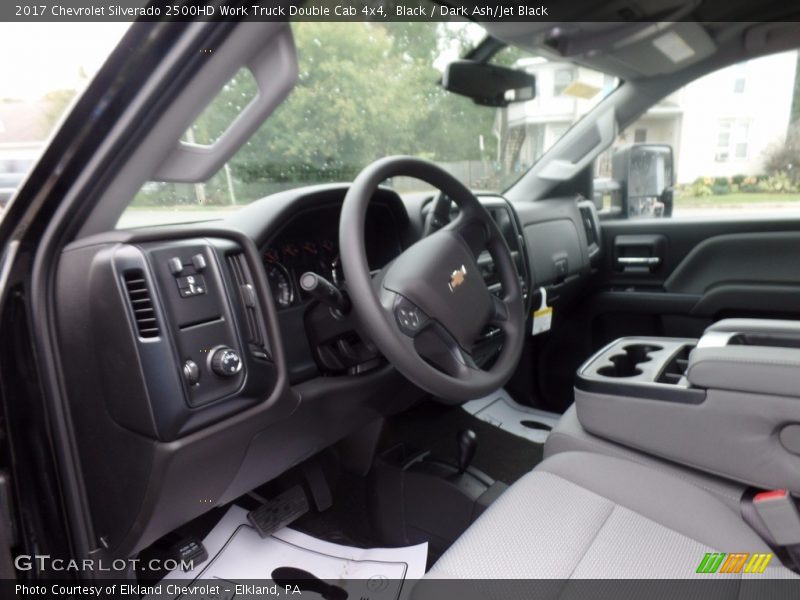 Black / Dark Ash/Jet Black 2017 Chevrolet Silverado 2500HD Work Truck Double Cab 4x4