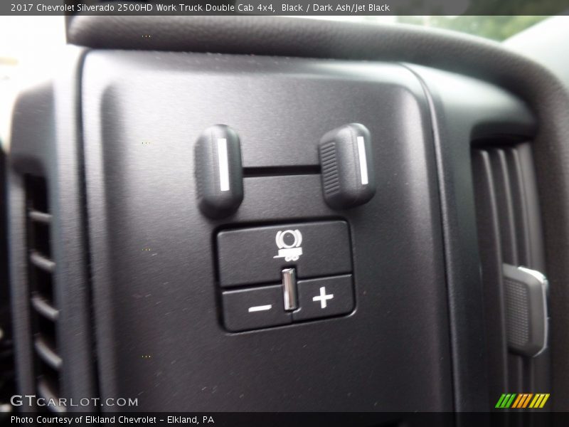 Black / Dark Ash/Jet Black 2017 Chevrolet Silverado 2500HD Work Truck Double Cab 4x4