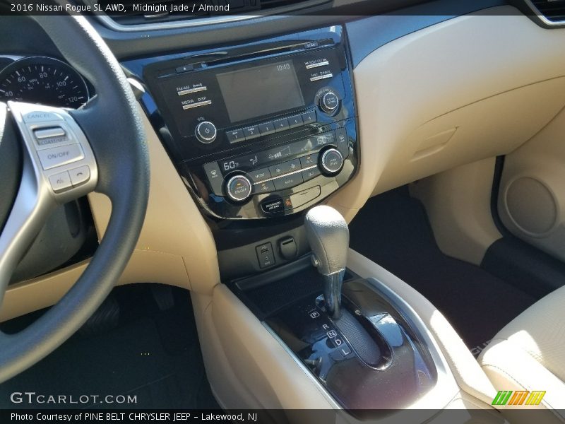 Midnight Jade / Almond 2016 Nissan Rogue SL AWD