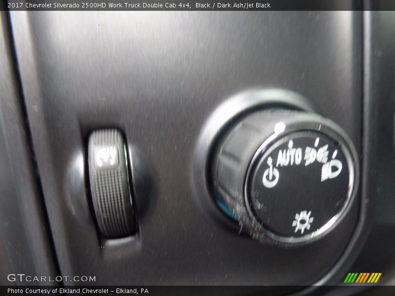 Black / Dark Ash/Jet Black 2017 Chevrolet Silverado 2500HD Work Truck Double Cab 4x4