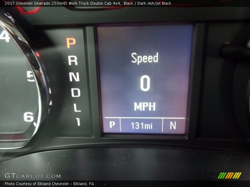 Black / Dark Ash/Jet Black 2017 Chevrolet Silverado 2500HD Work Truck Double Cab 4x4