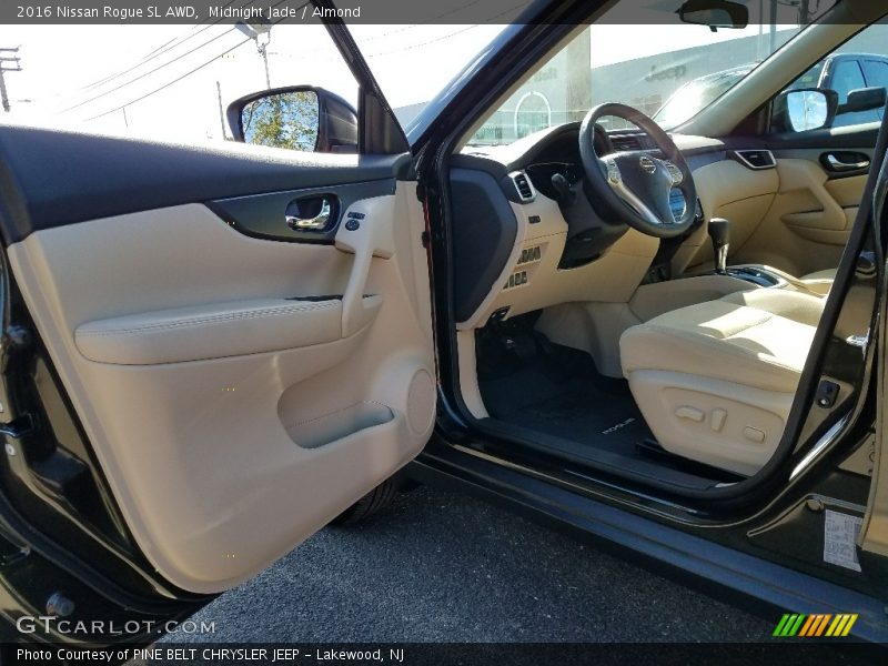 Midnight Jade / Almond 2016 Nissan Rogue SL AWD