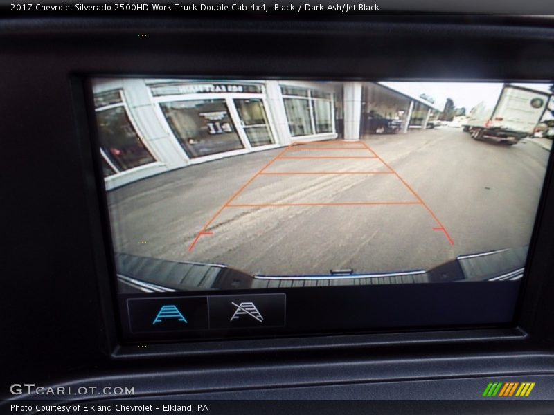 Black / Dark Ash/Jet Black 2017 Chevrolet Silverado 2500HD Work Truck Double Cab 4x4