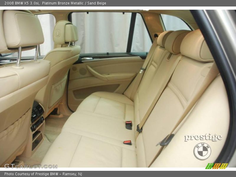 Platinum Bronze Metallic / Sand Beige 2008 BMW X5 3.0si