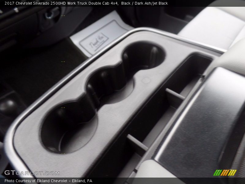 Black / Dark Ash/Jet Black 2017 Chevrolet Silverado 2500HD Work Truck Double Cab 4x4