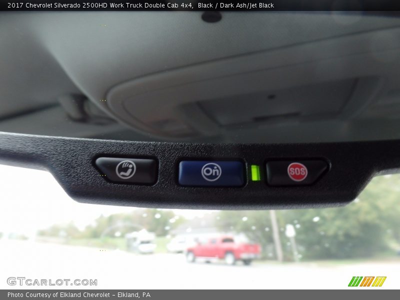 Black / Dark Ash/Jet Black 2017 Chevrolet Silverado 2500HD Work Truck Double Cab 4x4