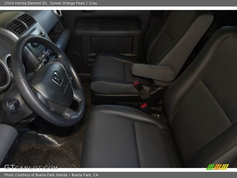 Sunset Orange Pearl / Gray 2004 Honda Element EX