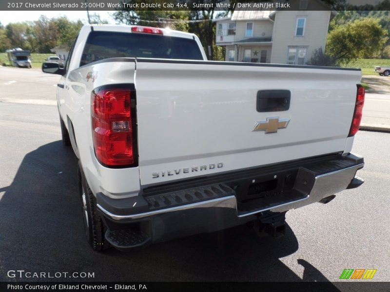Summit White / Dark Ash/Jet Black 2017 Chevrolet Silverado 2500HD Work Truck Double Cab 4x4