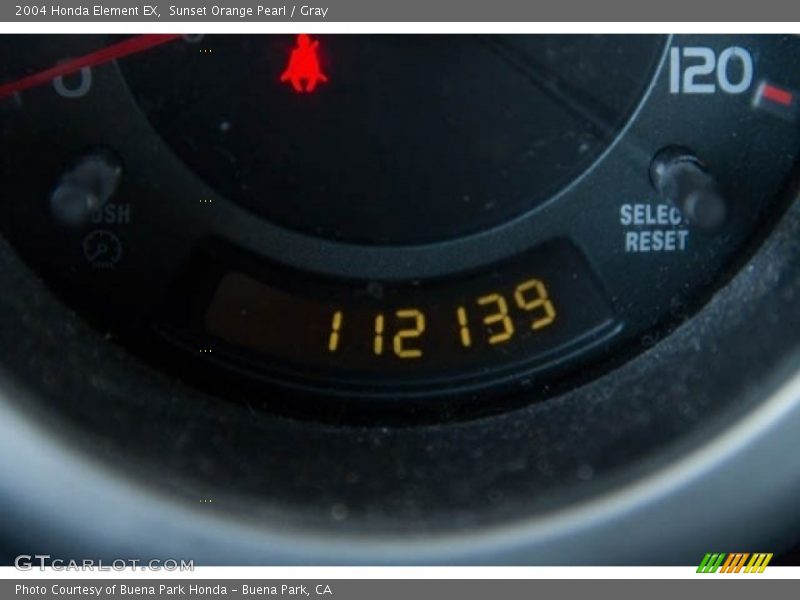 Sunset Orange Pearl / Gray 2004 Honda Element EX