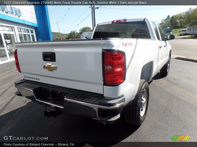 Summit White / Dark Ash/Jet Black 2017 Chevrolet Silverado 2500HD Work Truck Double Cab 4x4