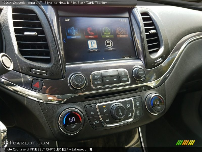Silver Ice Metallic / Jet Black/Dark Titanium 2014 Chevrolet Impala LT