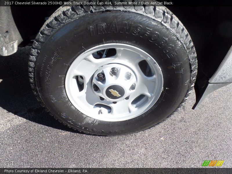 Summit White / Dark Ash/Jet Black 2017 Chevrolet Silverado 2500HD Work Truck Double Cab 4x4