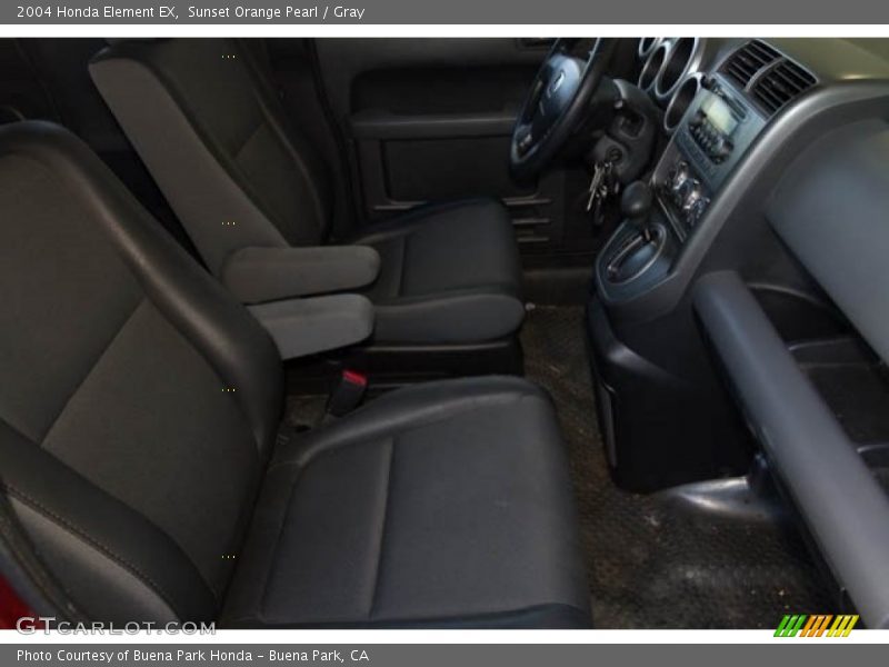 Sunset Orange Pearl / Gray 2004 Honda Element EX