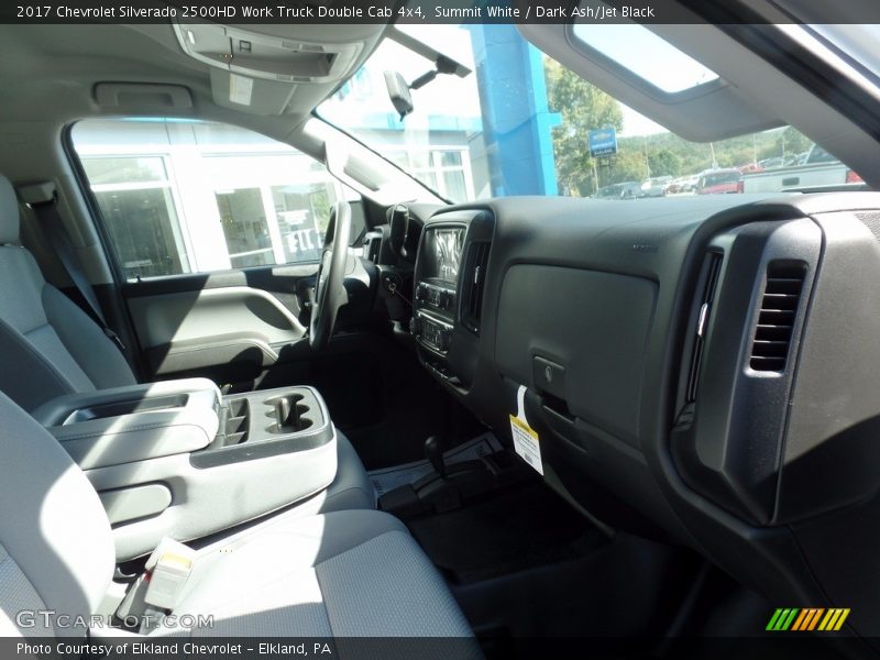 Summit White / Dark Ash/Jet Black 2017 Chevrolet Silverado 2500HD Work Truck Double Cab 4x4