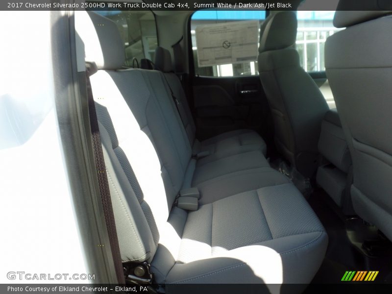 Summit White / Dark Ash/Jet Black 2017 Chevrolet Silverado 2500HD Work Truck Double Cab 4x4