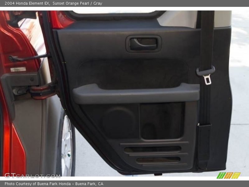 Sunset Orange Pearl / Gray 2004 Honda Element EX
