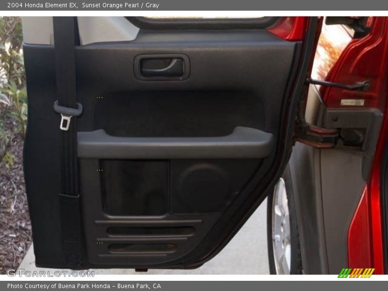 Sunset Orange Pearl / Gray 2004 Honda Element EX