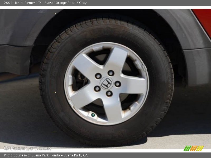 Sunset Orange Pearl / Gray 2004 Honda Element EX