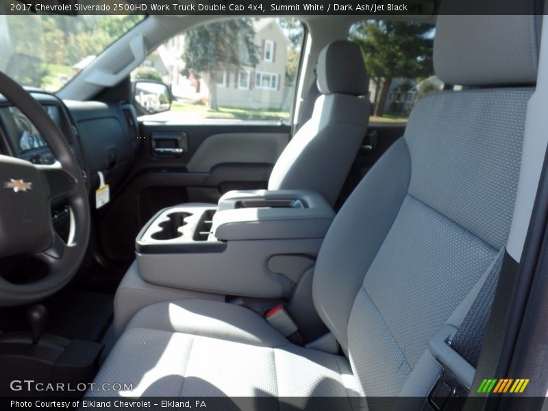 Summit White / Dark Ash/Jet Black 2017 Chevrolet Silverado 2500HD Work Truck Double Cab 4x4