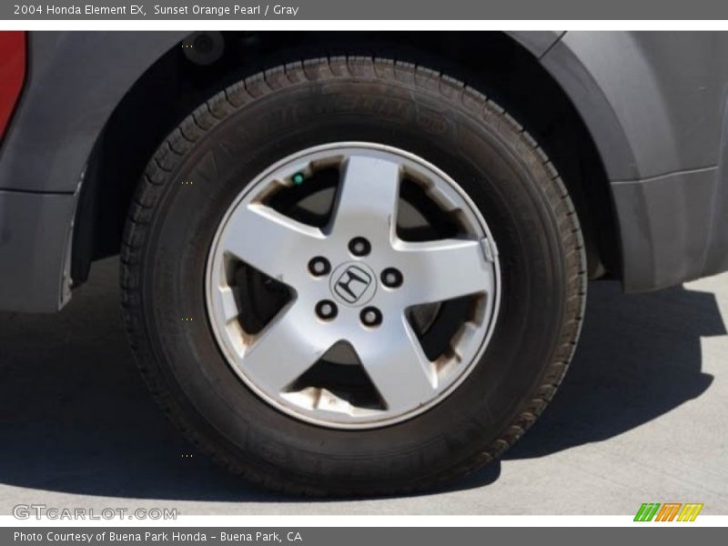 Sunset Orange Pearl / Gray 2004 Honda Element EX