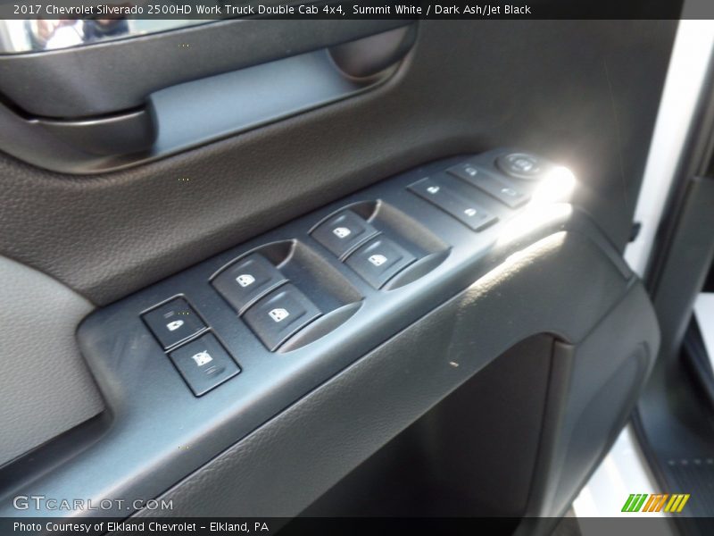 Summit White / Dark Ash/Jet Black 2017 Chevrolet Silverado 2500HD Work Truck Double Cab 4x4