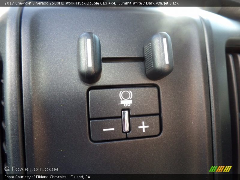 Summit White / Dark Ash/Jet Black 2017 Chevrolet Silverado 2500HD Work Truck Double Cab 4x4