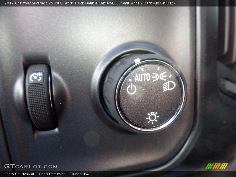 Summit White / Dark Ash/Jet Black 2017 Chevrolet Silverado 2500HD Work Truck Double Cab 4x4