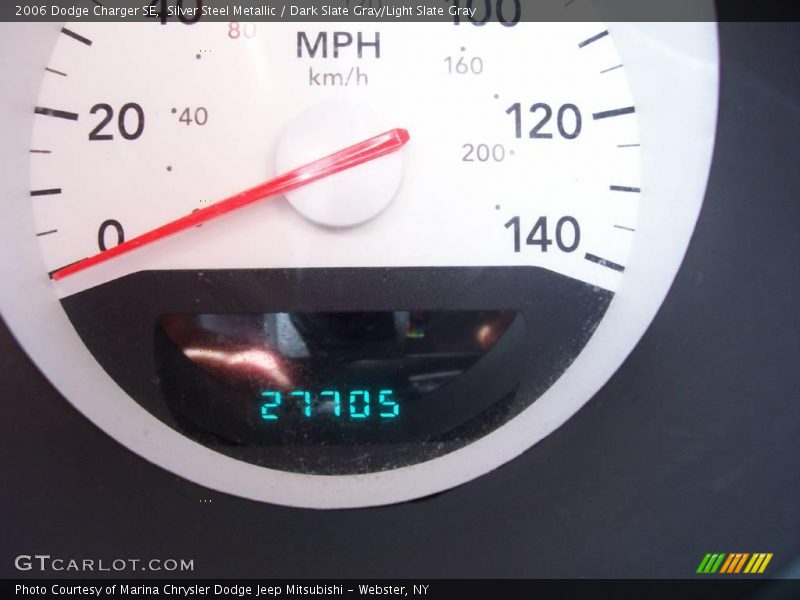 Silver Steel Metallic / Dark Slate Gray/Light Slate Gray 2006 Dodge Charger SE