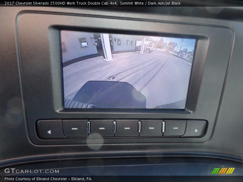 Summit White / Dark Ash/Jet Black 2017 Chevrolet Silverado 2500HD Work Truck Double Cab 4x4