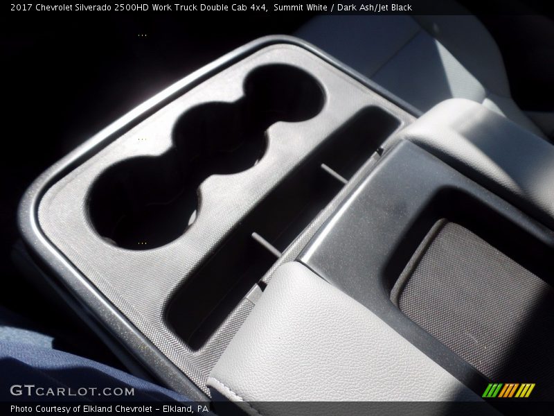 Summit White / Dark Ash/Jet Black 2017 Chevrolet Silverado 2500HD Work Truck Double Cab 4x4