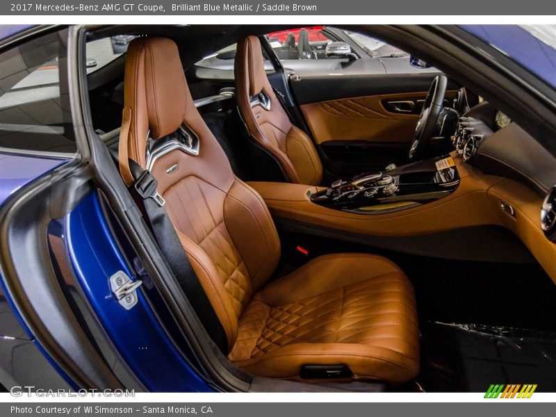 Front Seat of 2017 AMG GT Coupe