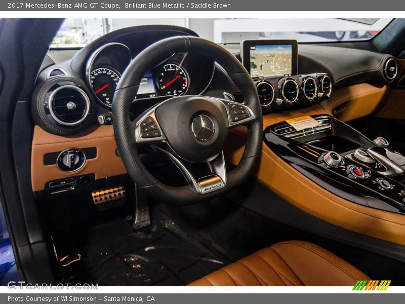  2017 AMG GT Coupe Saddle Brown Interior