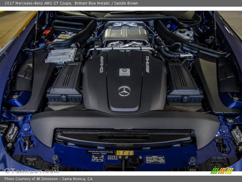  2017 AMG GT Coupe Engine - 4.0 Liter AMG Twin-Turbocharged DOHC 32-Valve VVT V8