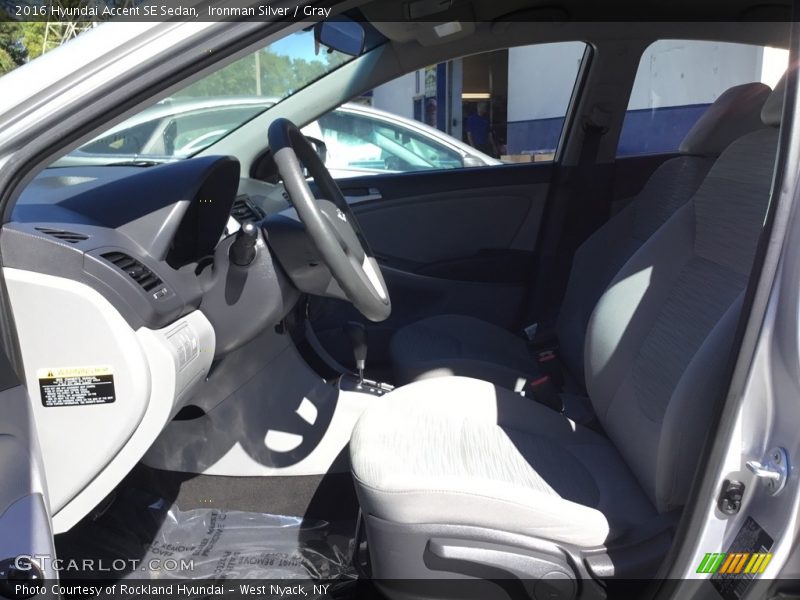 Ironman Silver / Gray 2016 Hyundai Accent SE Sedan