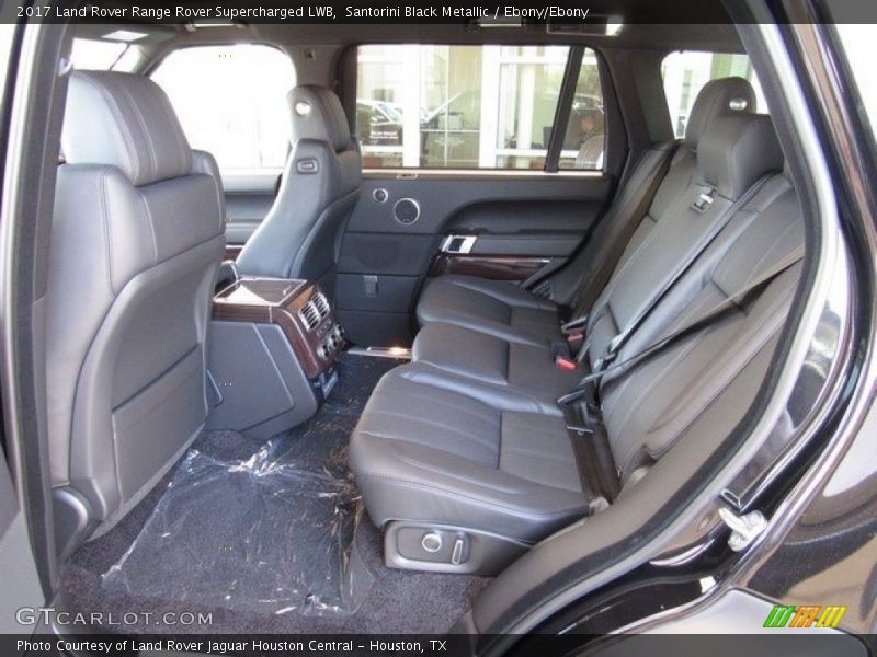Santorini Black Metallic / Ebony/Ebony 2017 Land Rover Range Rover Supercharged LWB