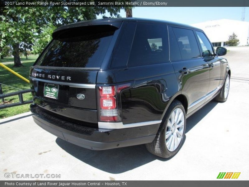 Santorini Black Metallic / Ebony/Ebony 2017 Land Rover Range Rover Supercharged LWB