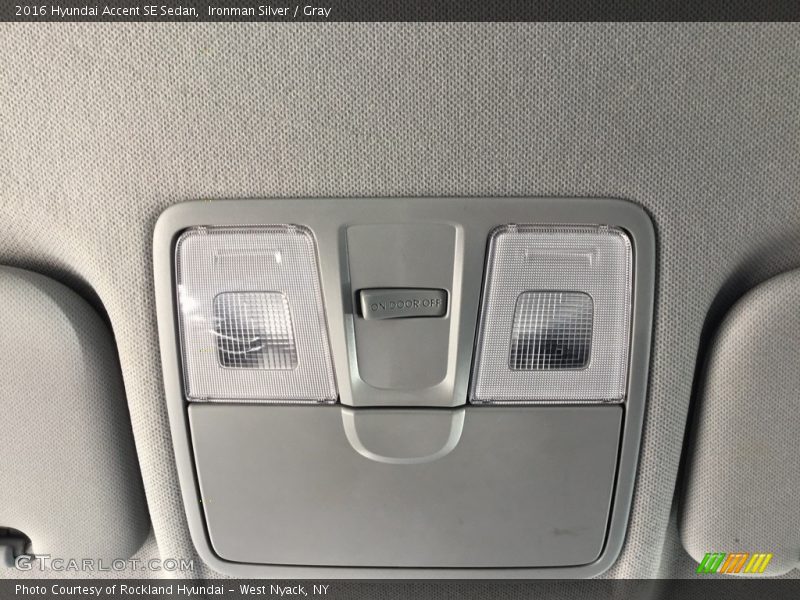 Ironman Silver / Gray 2016 Hyundai Accent SE Sedan
