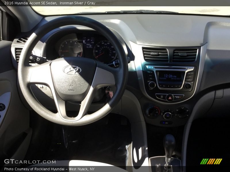 Ironman Silver / Gray 2016 Hyundai Accent SE Sedan