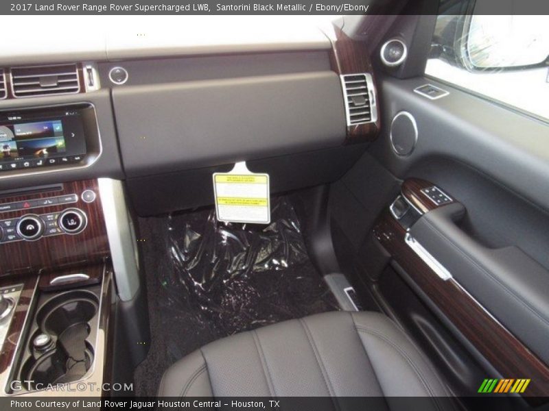 Santorini Black Metallic / Ebony/Ebony 2017 Land Rover Range Rover Supercharged LWB