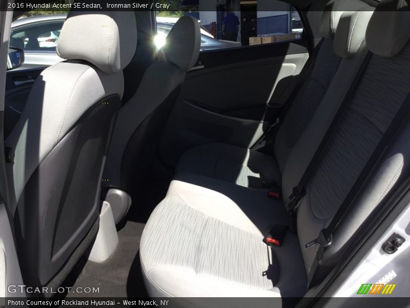 Ironman Silver / Gray 2016 Hyundai Accent SE Sedan