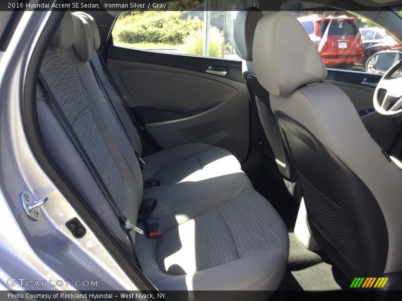 Ironman Silver / Gray 2016 Hyundai Accent SE Sedan