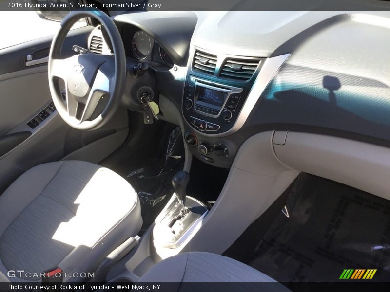 Ironman Silver / Gray 2016 Hyundai Accent SE Sedan