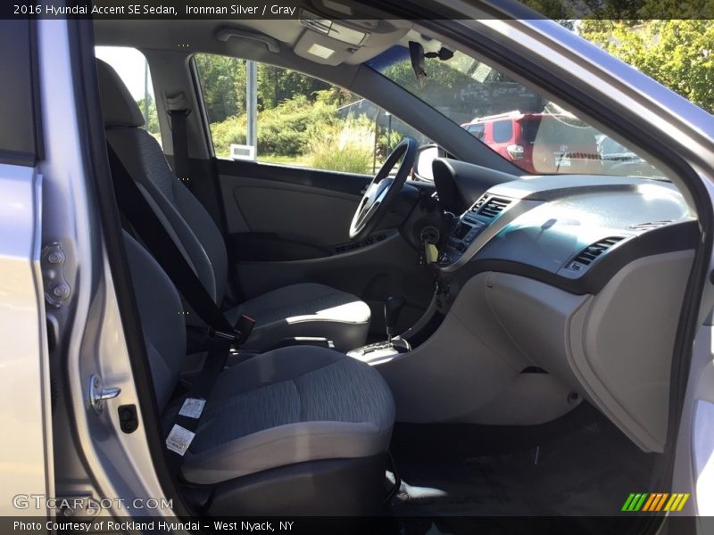 Ironman Silver / Gray 2016 Hyundai Accent SE Sedan