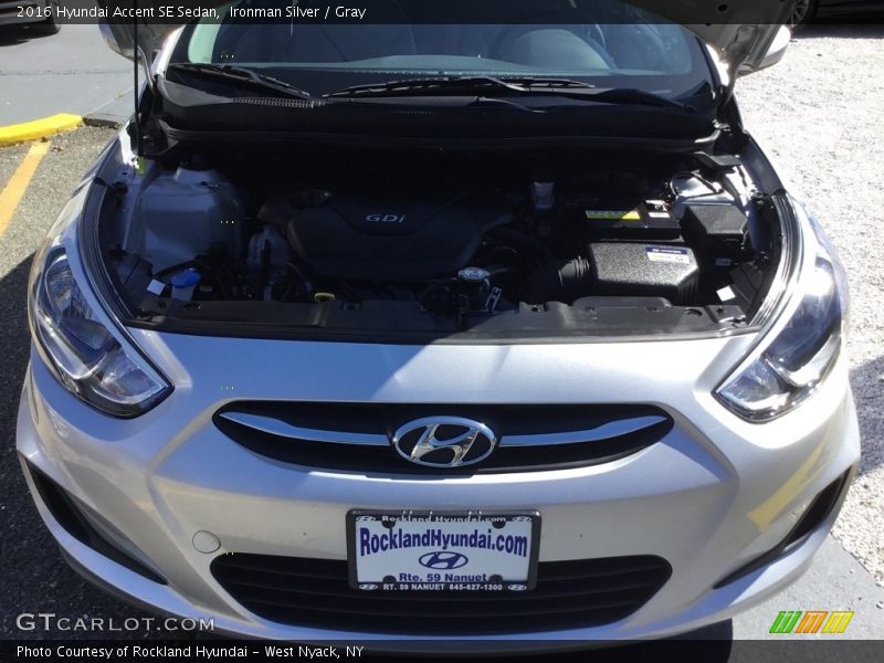 Ironman Silver / Gray 2016 Hyundai Accent SE Sedan