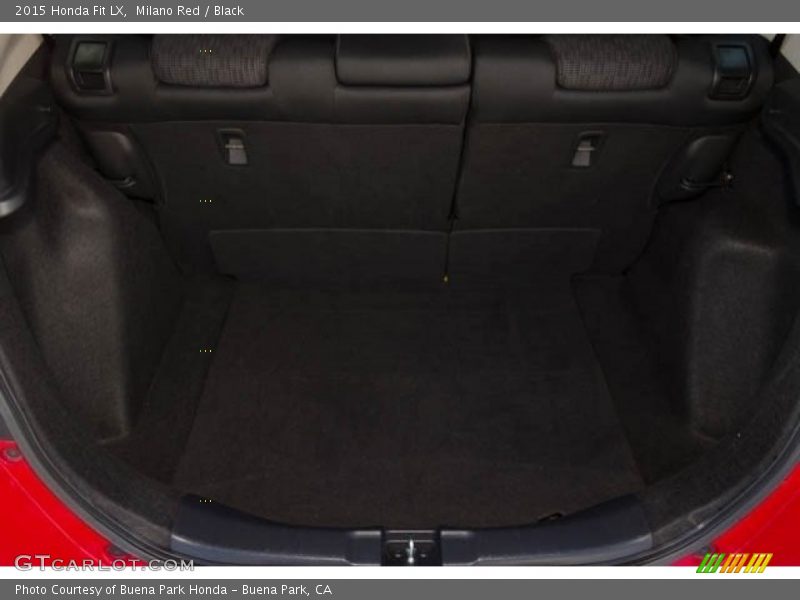 Milano Red / Black 2015 Honda Fit LX