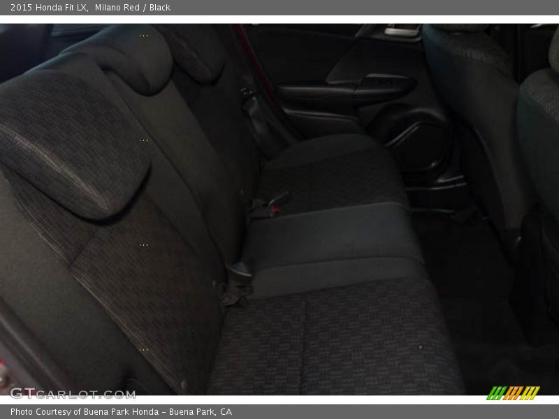 Milano Red / Black 2015 Honda Fit LX
