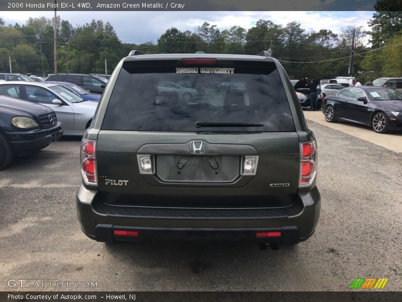 Amazon Green Metallic / Gray 2006 Honda Pilot EX-L 4WD
