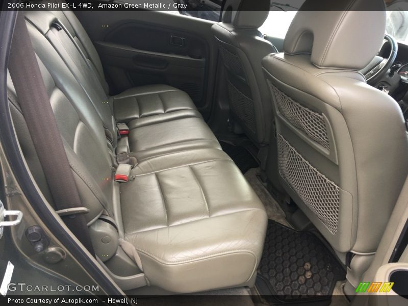 Amazon Green Metallic / Gray 2006 Honda Pilot EX-L 4WD